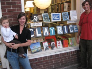 Clay Rice Window Display